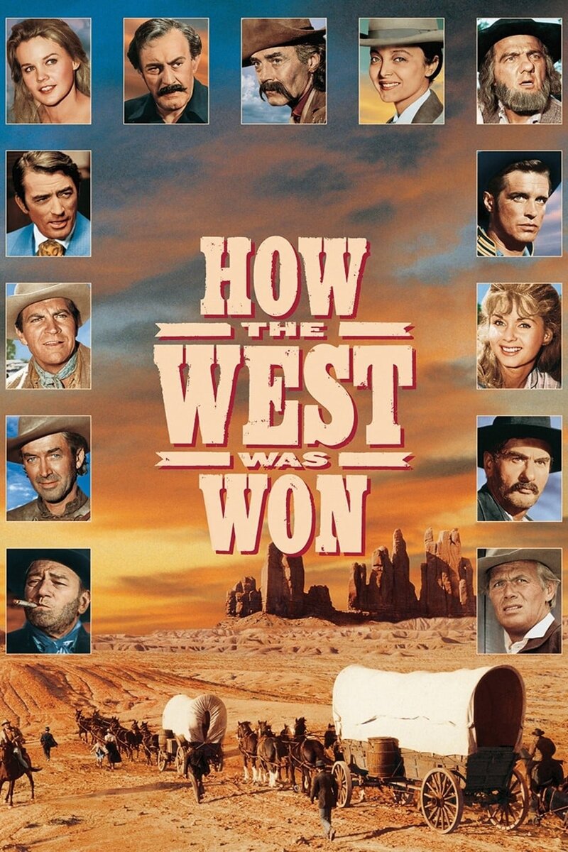 Война на Диком Западе (1962) - постер 2
