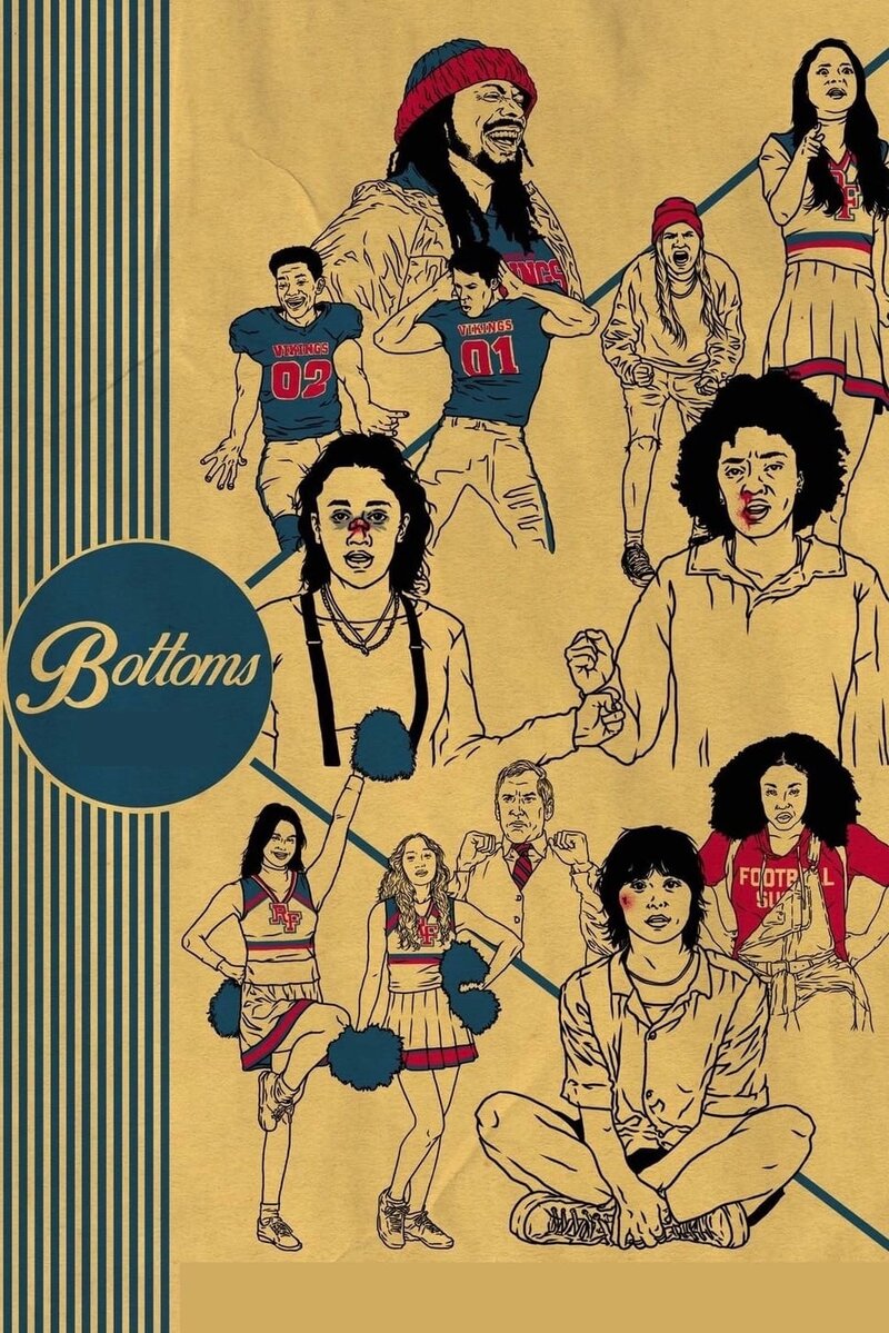 Bottoms (2023) - poster 1