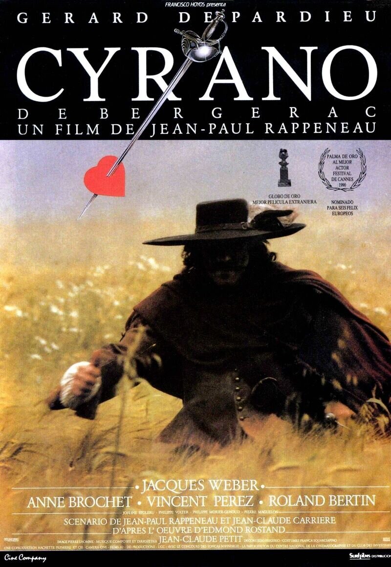 Cyrano de Bergerac (1990) - poster 2