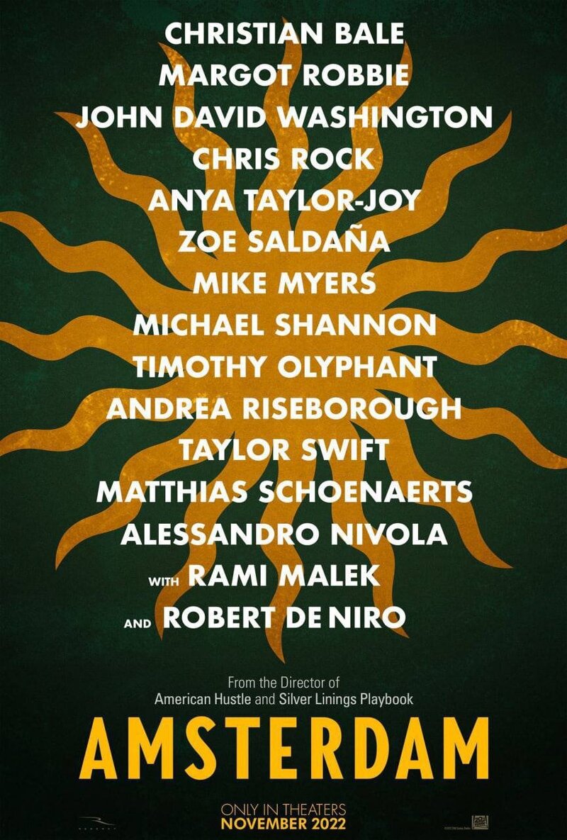 Amsterdam (2022) - poster 2