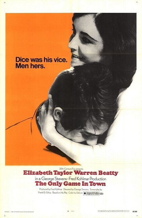 The Only Game in Town (1970) - poster 2