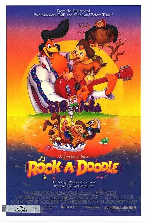 Rock-A-Doodle (1991) - poster 2