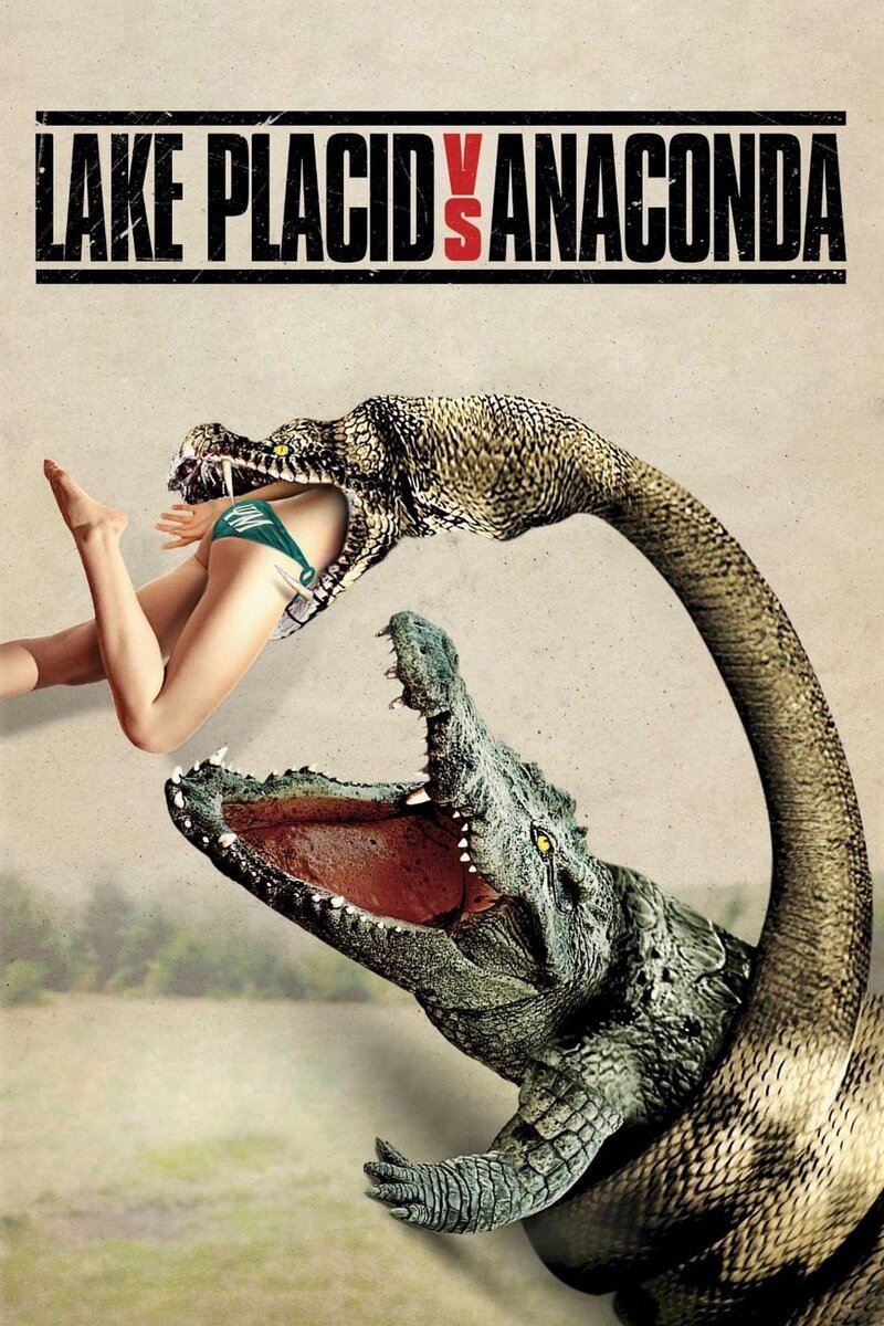 Lake Placid vs. Anaconda (2015) - poster 1