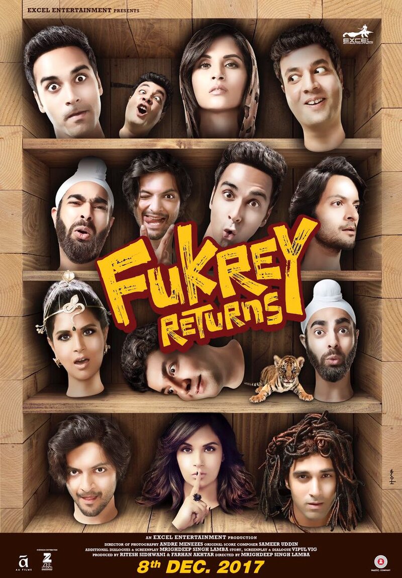 Fukrey Returns (2017) - poster 1