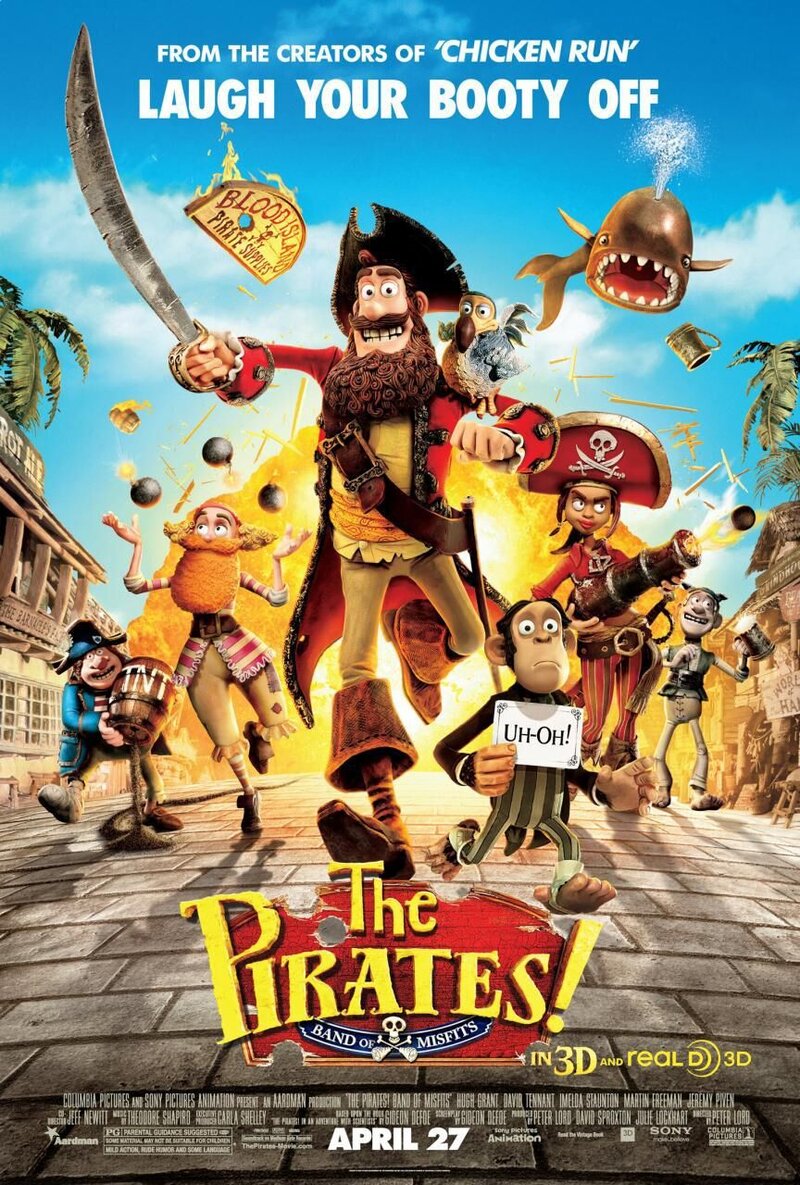 The Pirates! Band of Misfits (2012) - poster 10