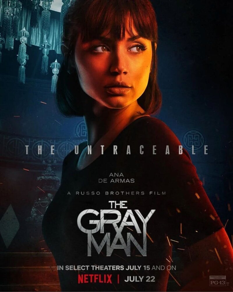 The Gray Man (2022) - poster 3