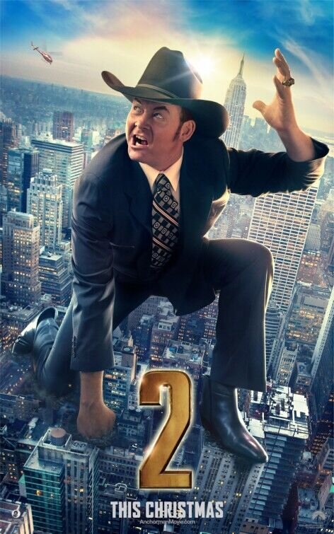 Anchorman 2: The Legend Continues (2014) - poster 10