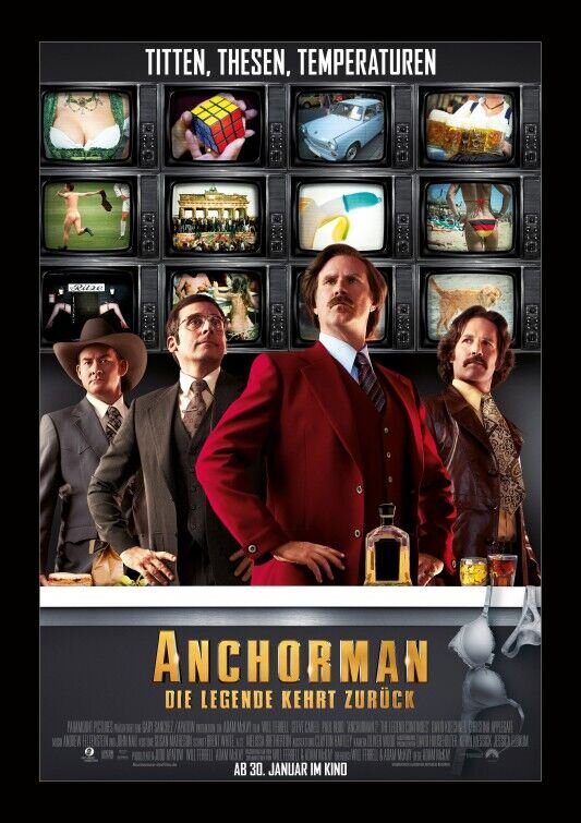 Anchorman 2: The Legend Continues (2014) - poster 2