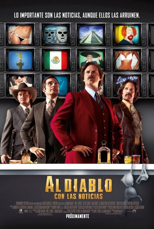 Anchorman 2: The Legend Continues (2014) - poster 3