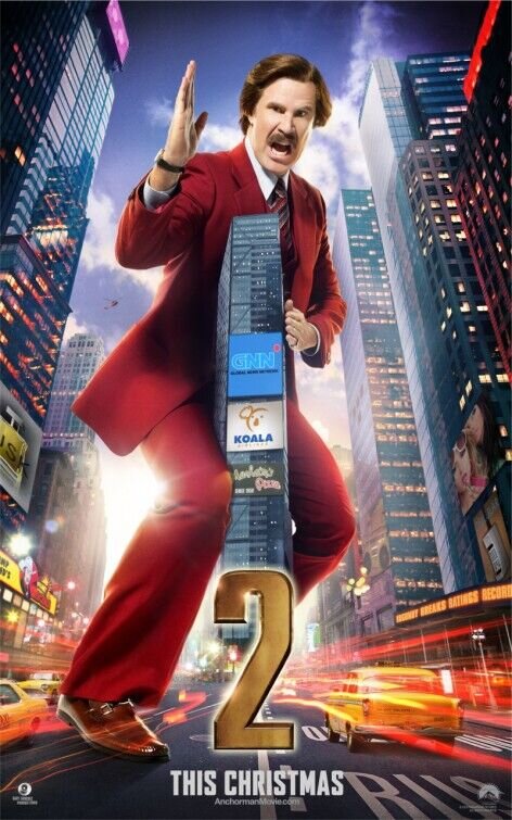 Anchorman 2: The Legend Continues (2014) - poster 9