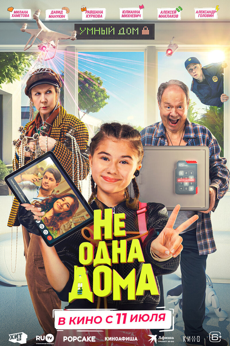 Не одна дома (2024) - постер 1