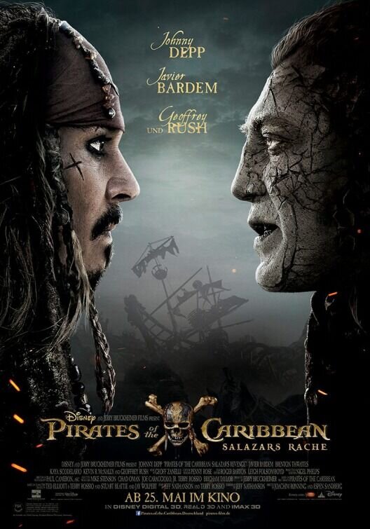 Pirates of the Caribbean: Dead Men Tell No Tales (2017) - poster 6