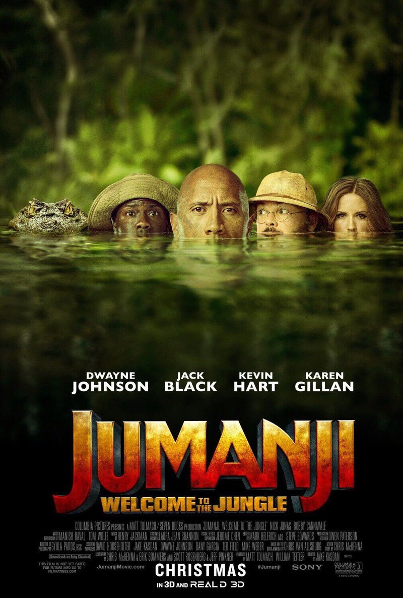 Джуманджи: Зов джунглей (2017) - постер 6