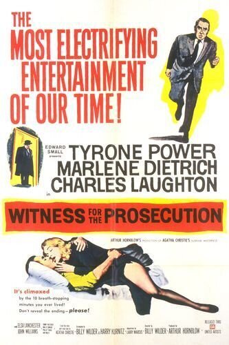 Witness for the Prosecution (1957) - poster 2