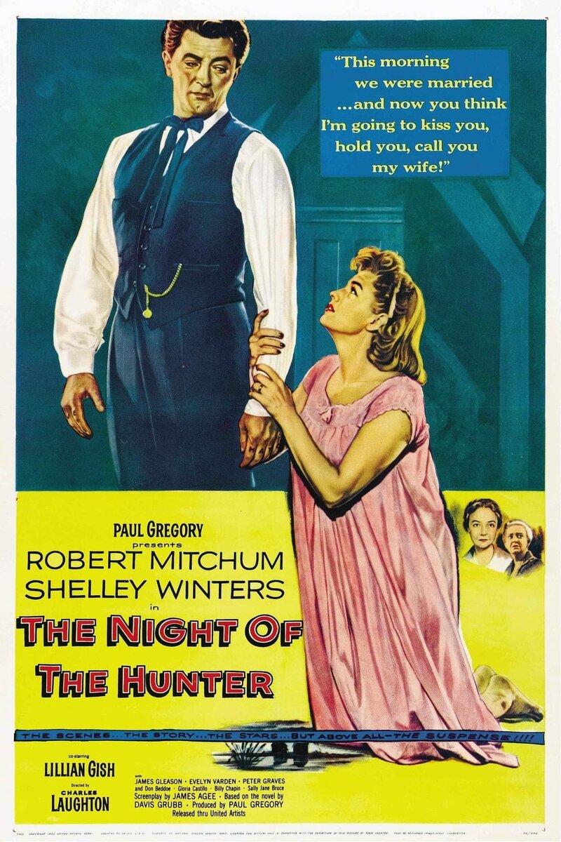 The Night of the Hunter (1955) - poster 1