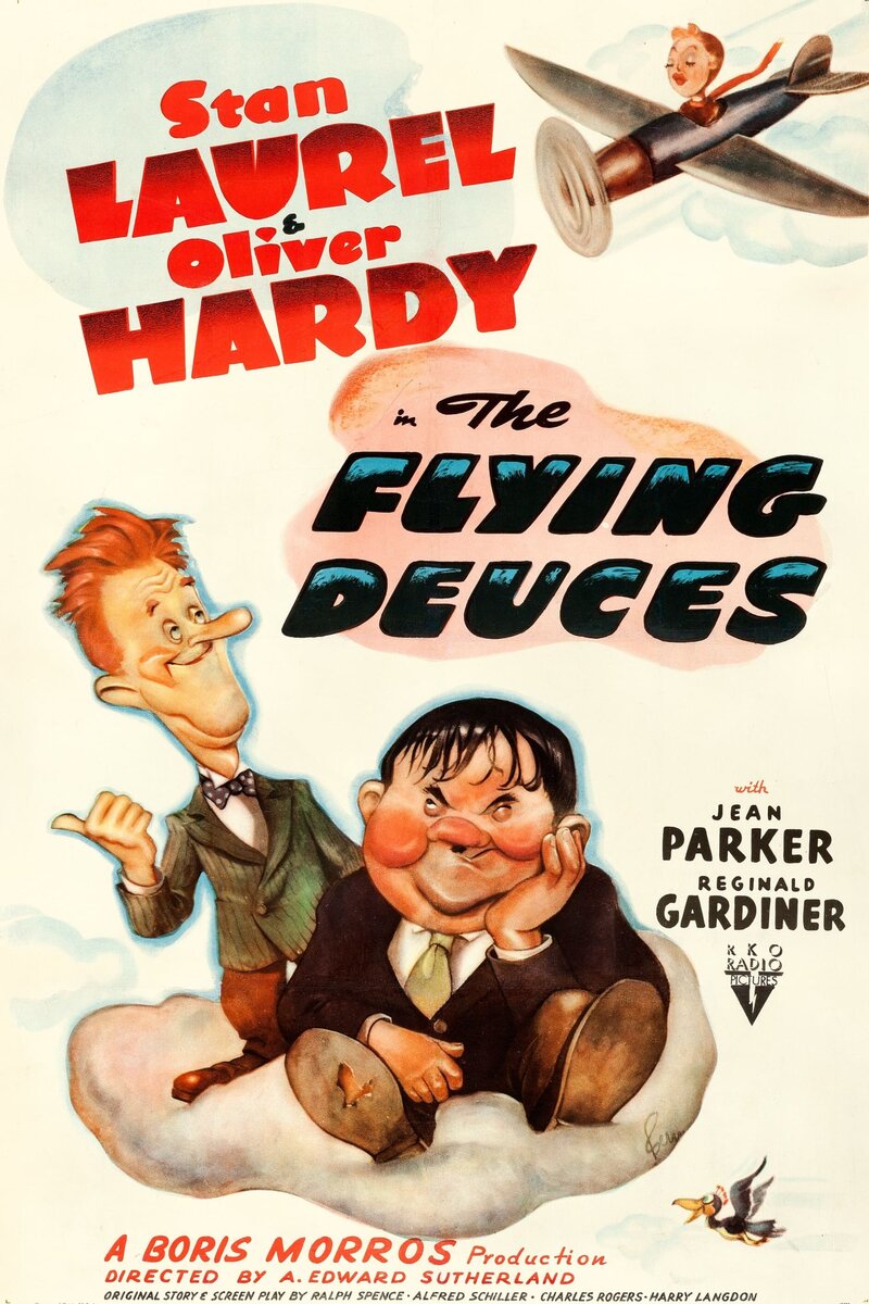 The Flying Deuces (1939) - poster 1