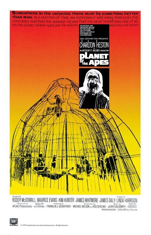 Planet of the Apes (1968) - poster 2