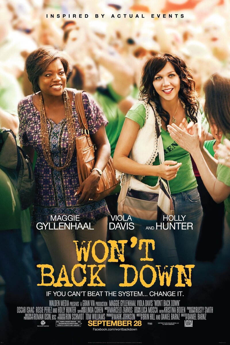 Won't Back Down (2012) - poster 1