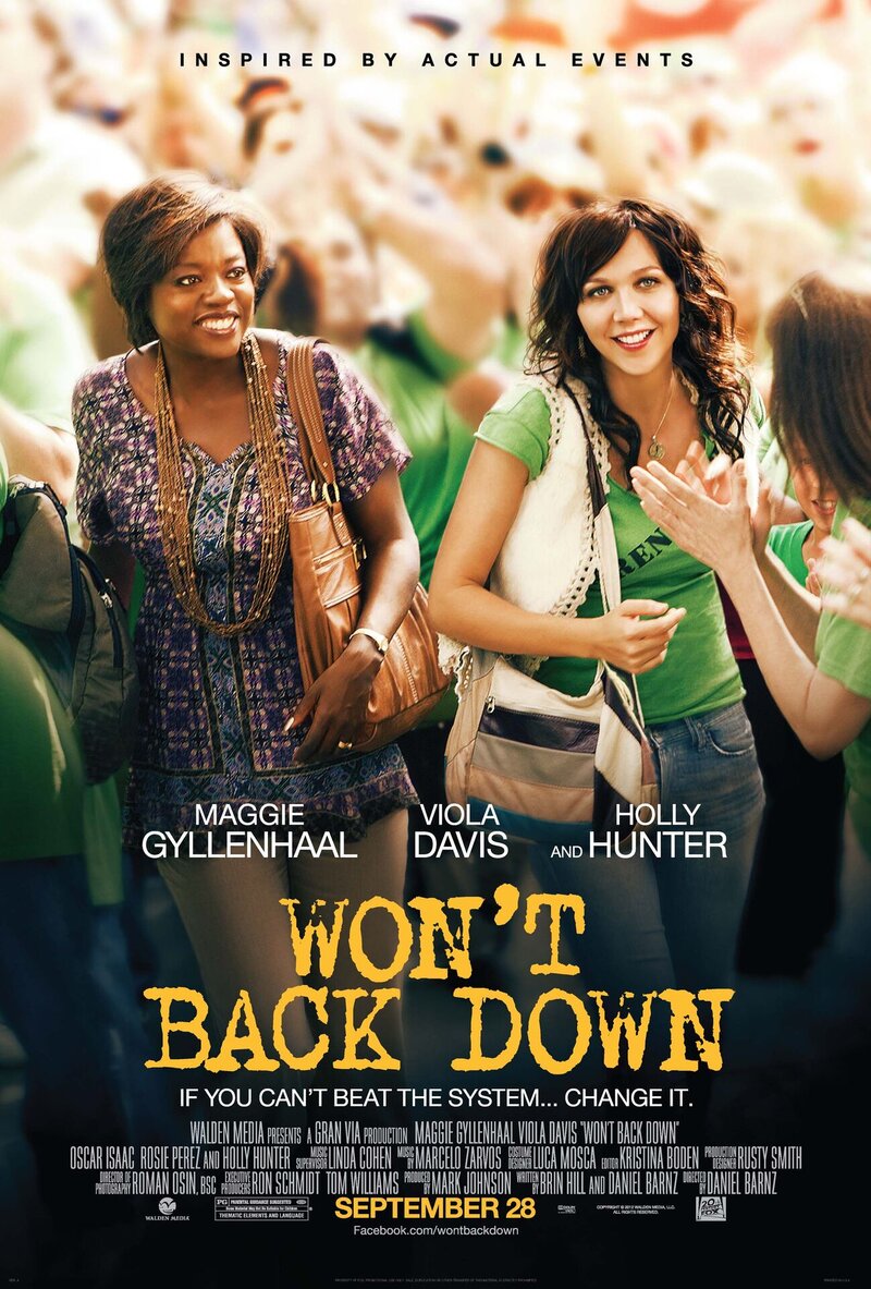 Won't Back Down (2012) - poster 2
