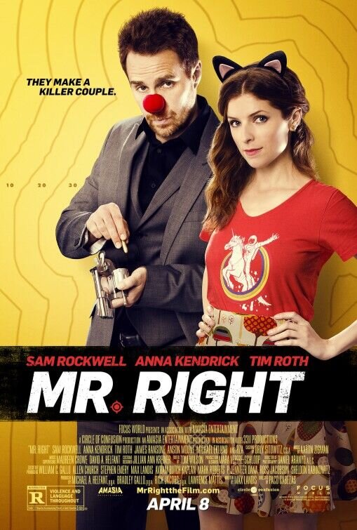 Mr. Right (2015) - poster 3
