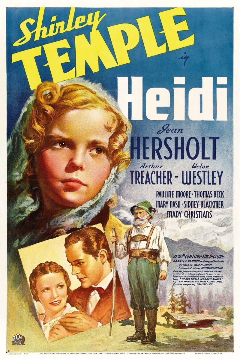 Heidi (1937) - poster 1