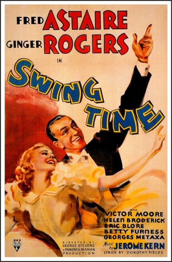 Swing Time (1936) - poster 2