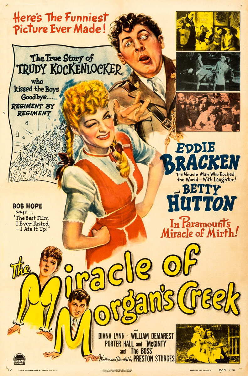 The Miracle of Morgan's Creek (1944) - poster 1