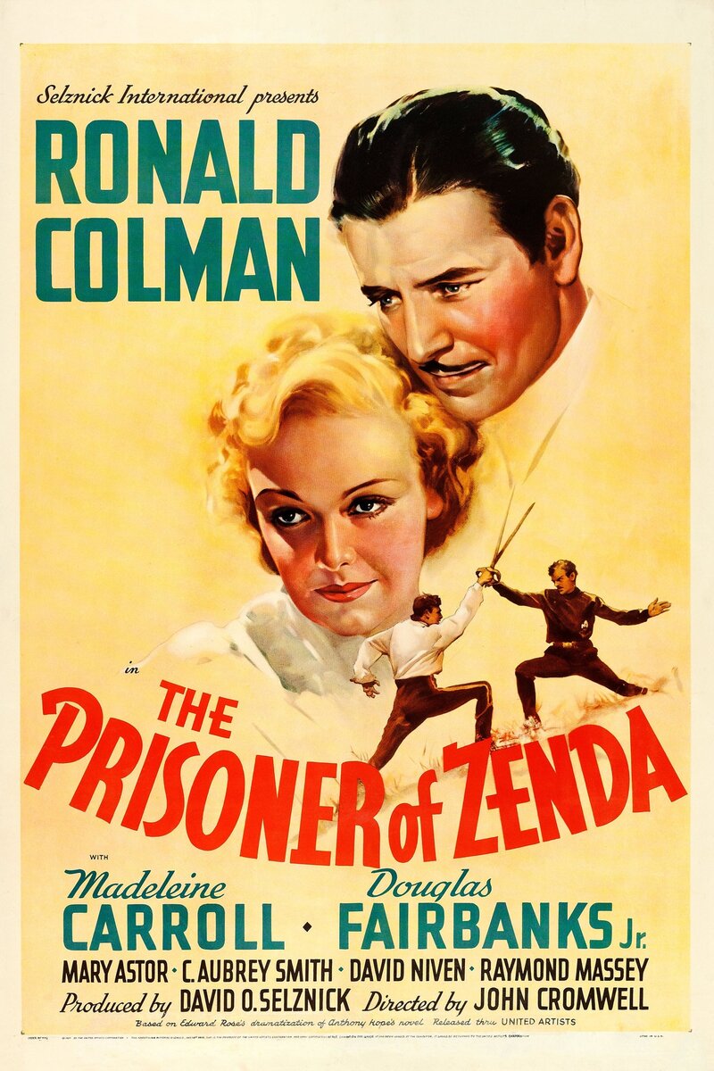 Узник Зенды (1937) - постер 1