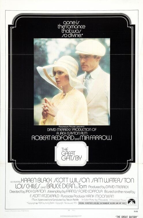The Great Gatsby (1974) - poster 2