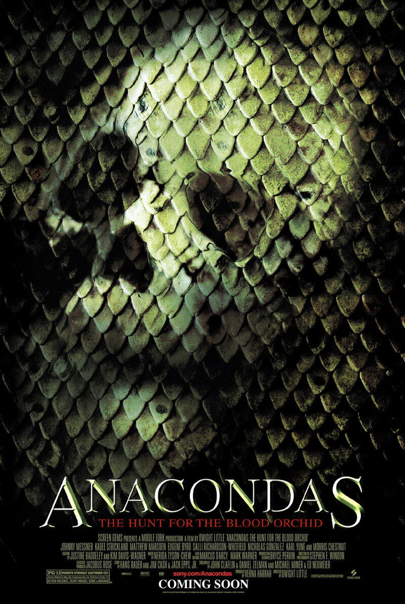 Anacondas: The Hunt for the Blood Orchid (2004) - poster 2