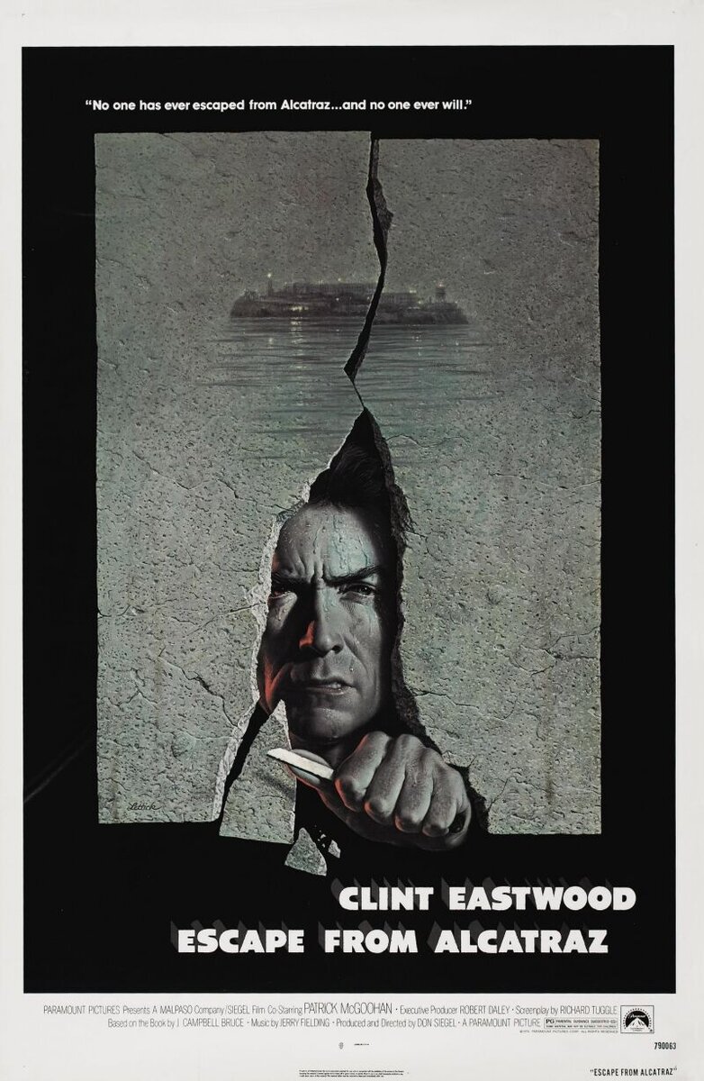 Побег из Алькатраса (1979) - постер 1