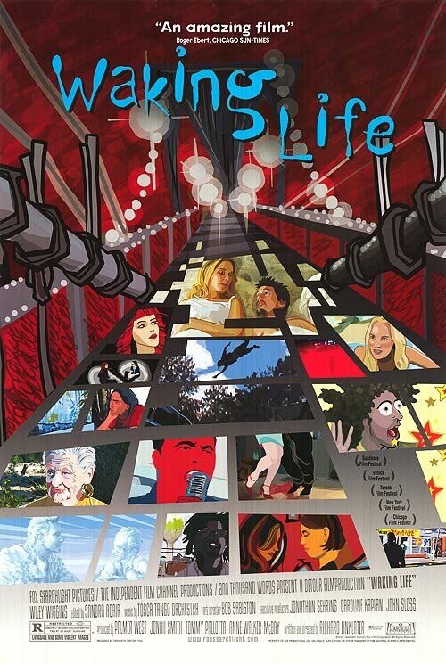 Waking Life (2001) - poster 2