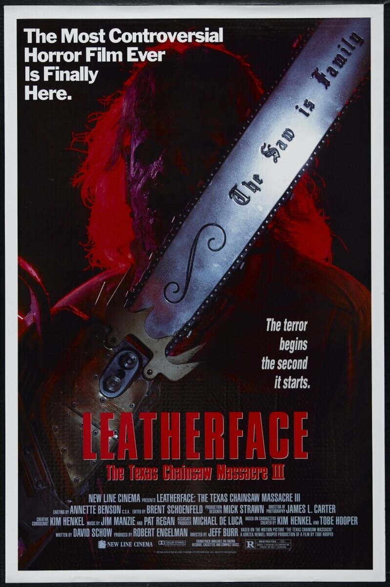 Leatherface: Texas Chainsaw Massacre III (1990) - poster 2