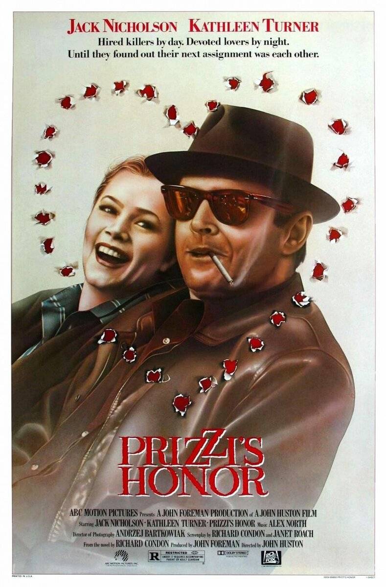 Prizzi's Honor (1985) - poster 2