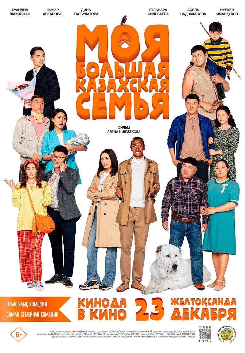 Moya bolshaya kazahskaya semya (2021) - poster 1