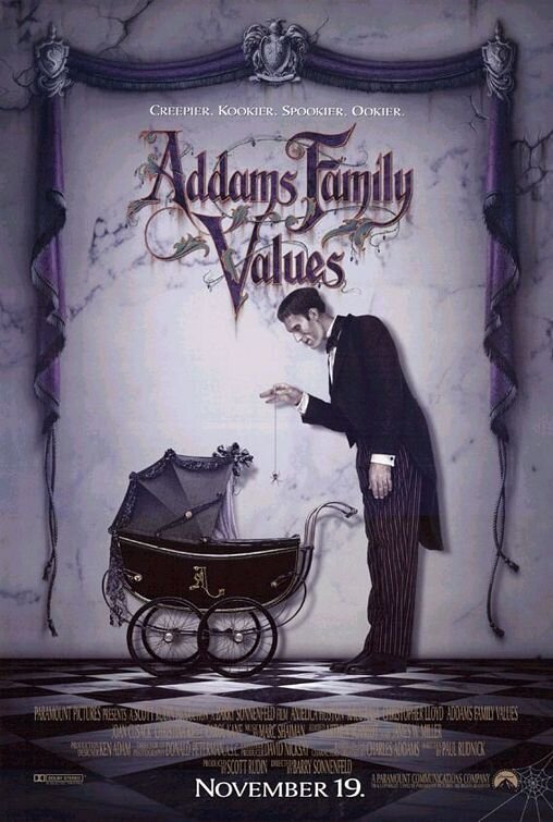 Addams Family Values (1993) - poster 2
