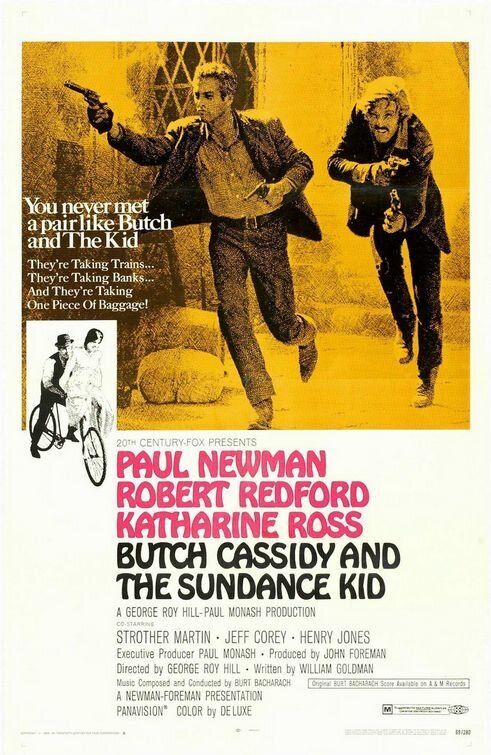 Butch Cassidy and the Sundance Kid (1969) - poster 3
