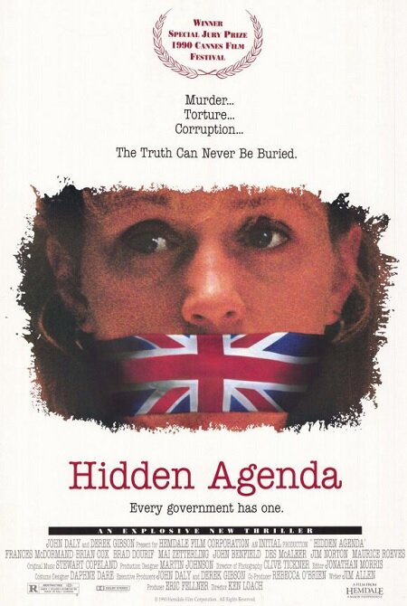 Hidden Agenda (1990) - poster 1