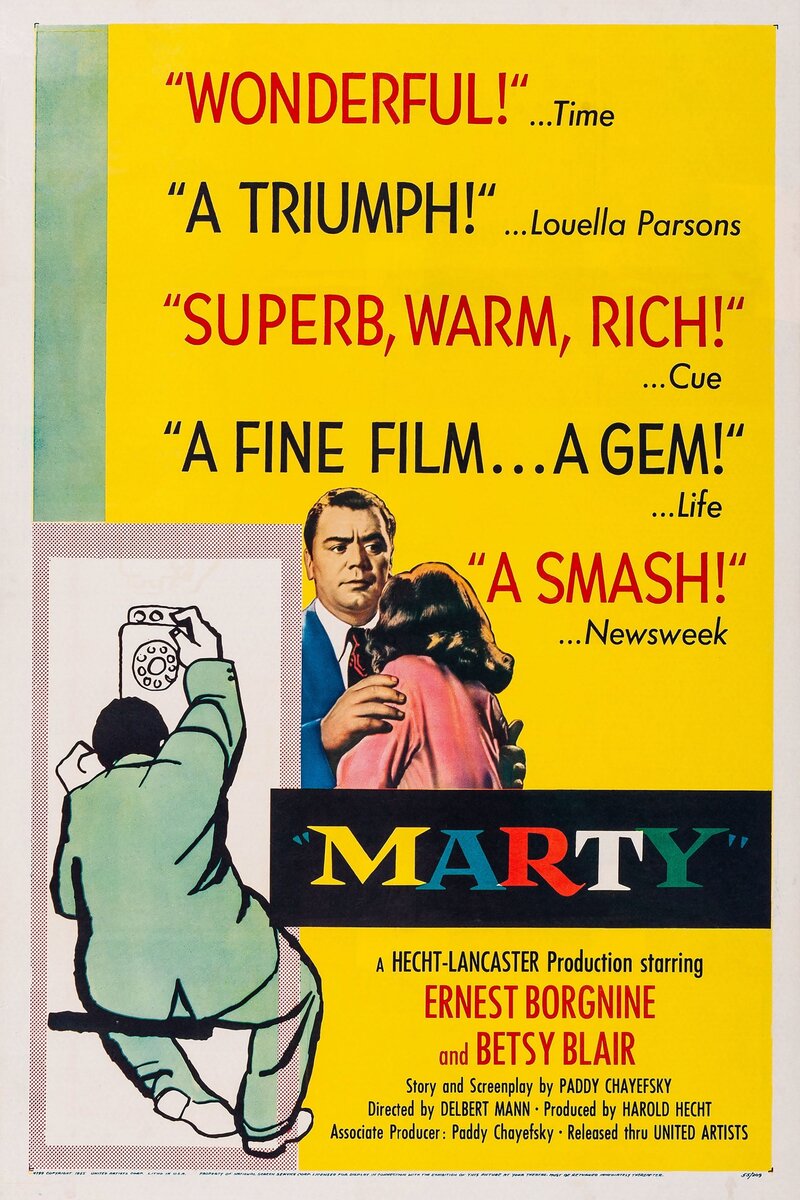 Marty (1955) - poster 1