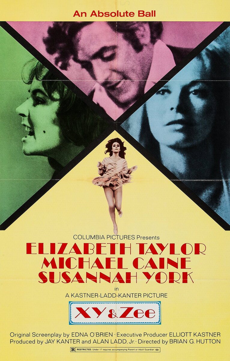 X, Y and Zee (1972) - poster 1