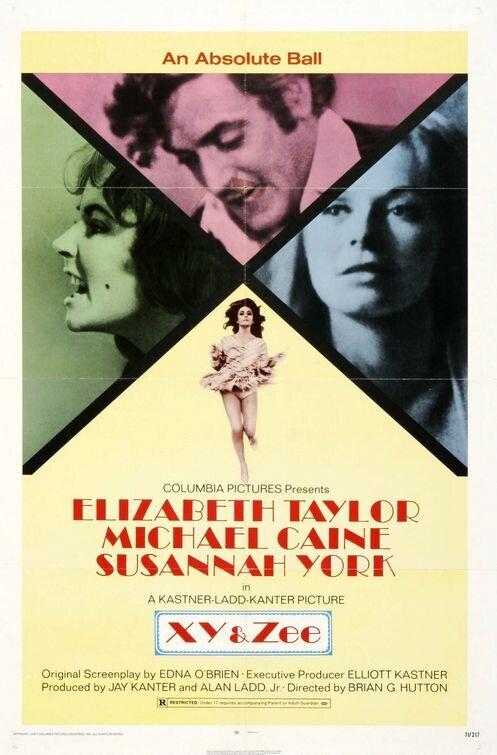 X, Y and Zee (1972) - poster 2