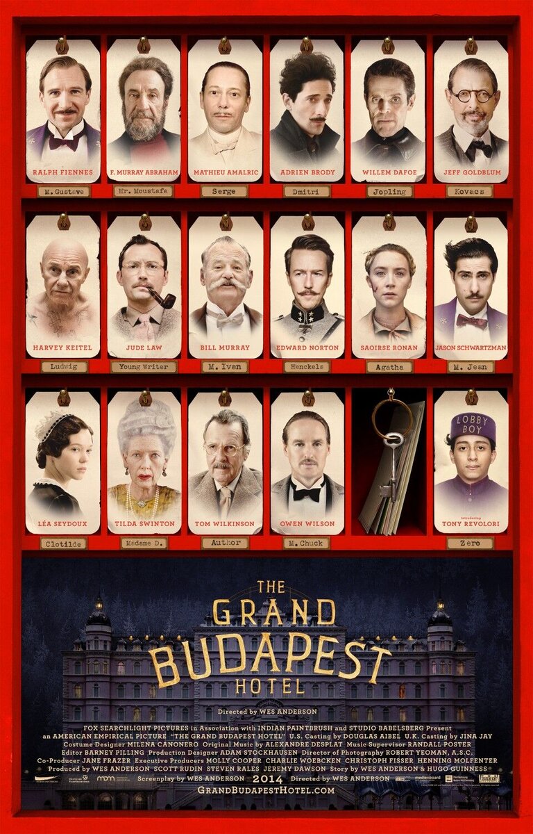 The Grand Budapest Hotel (2014) - poster 3
