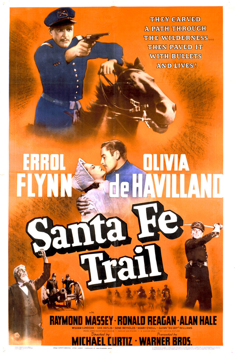 Santa Fe Trail (1940) - poster 2