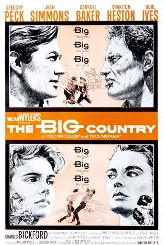 The Big Country (1958) - poster 2