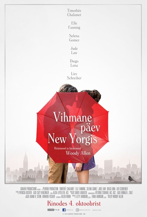 A Rainy Day in New York (2018) - poster 3