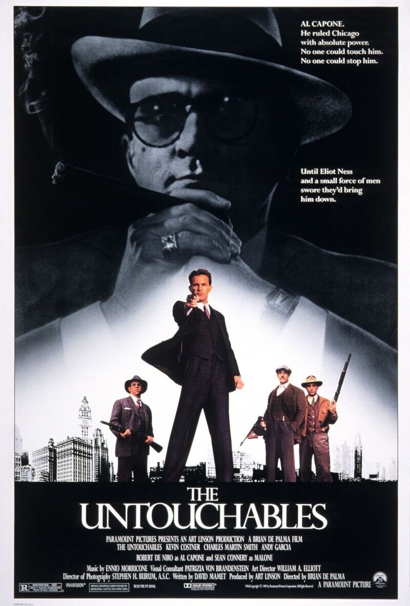 The Untouchables (1987) - poster 2