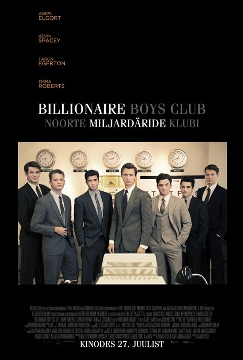 Billionaire Boys Club (2017) - poster 3