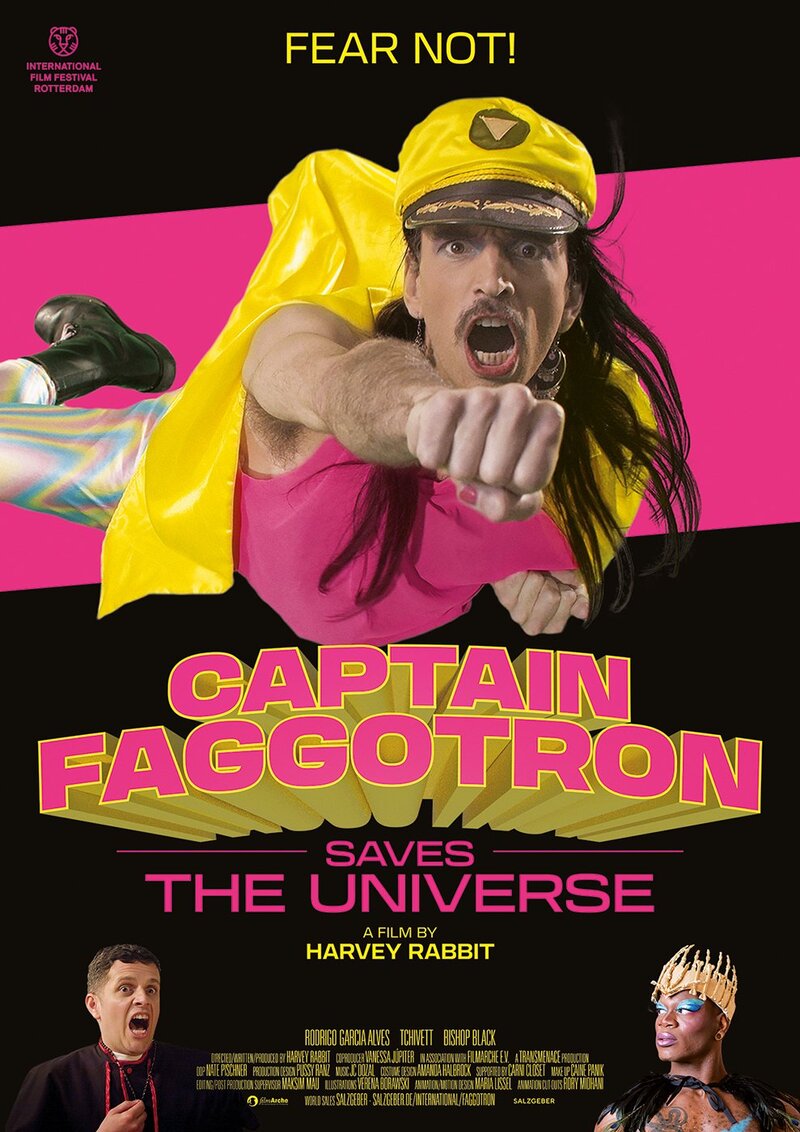 Captain Faggotron Saves the Universe (2023) - постер 1