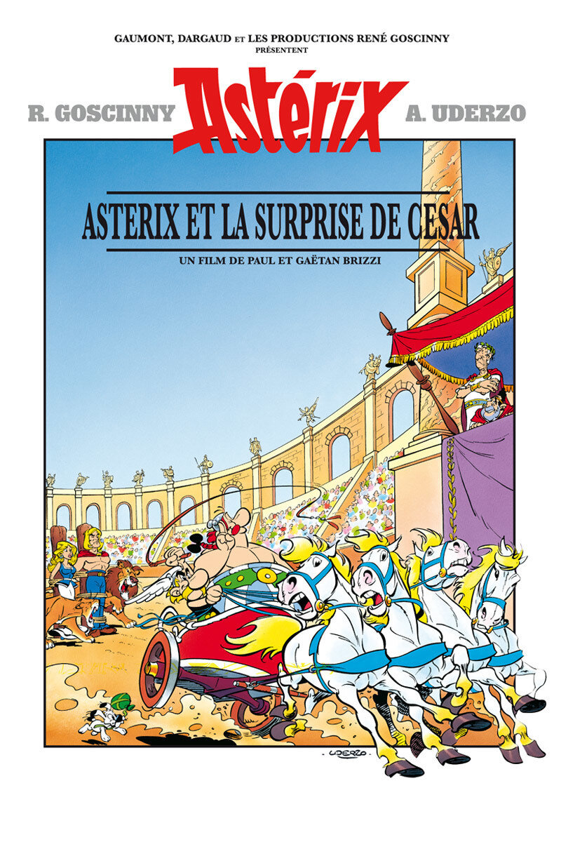 Astérix et la surprise de César (1985) - poster 3