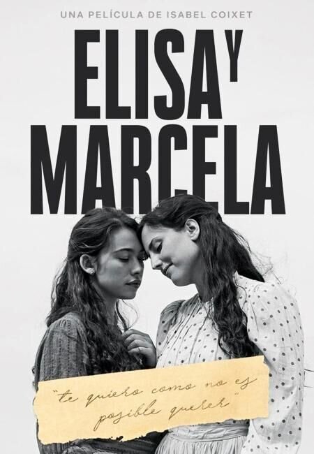 Elisa & Marcela (2019) - poster 2